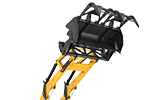 Grabbing Fork Booster Bucket